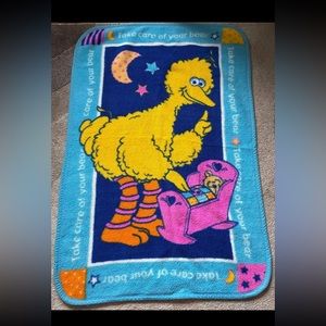 Sesame Street kid’s blanket